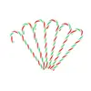 Muletas Pequenas de Natal Muletas de Natal em Acrílico Muletas de Doces Decoração de Natal Presente