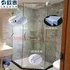 Puerta de Vidrio para Ducha en Forma de Diamante Tope de Agua Tira de Succión Juego Completo Tiras Selladoras Accesorios de Baño Juego Completo Borde de Goma para Inodoro