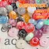 Ábaco de Agujero Grande Cuentas de Resina Cuentas para Pulsera Cuentas Hechas a Mano DIY Accesorios para Ropa Ábaco de Agujero Grande