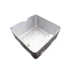 Caixa de Tomada de Aterramento de Metal, Caixa de Ferro Universal para Tomada de Aterramento Galvanizada, Caixa de Metal para Interruptor Tipo 88, Caixa de Instalação de Tomada de Piso de Metal