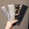 Diadema de rayas estilo coreano, diadema mágica perezosa, fijación sin costuras para el flequillo, accesorio para el cabello para recoger los cabellos sueltos mientras te lavas la cara
