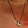 En Stock Ventas Directas de Fábrica Exclusivo Transfronterizo de Amazon Cadena Larga con Colgante de Caballo Pequeño para Mujer Nueva Cadena de Suéter 2026
