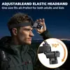 Luz de Correr Exterior con Correa, Luz de Seguridad para Ciclismo, Luz de Camping, Luz para Ejercicio Nocturno al Aire Libre, Linterna Frontal para Montañismo, Luz para Escalada Nocturna