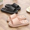 Sandalias Populares Transfronterizas al Por Mayor para Hombre en Todas las Estaciones, Verano, Interior y Hogar, Silenciosas, Drenantes, de Secado Rápido, Pantuflas Antideslizantes para Baño