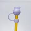 Série Explosiva de Natal Transfronteiriça Silicone Diversão Infantil Tampa com Canudo Tampa contra Poeira Tampa para Canudo de Copo Stanley