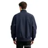 Jaqueta grossa com gola alta acolchoada de algodão para comércio exterior masculino, cardigã com zíper para outono e inverno, casaco de algodão quente, disponível em várias cores, peça externa casual