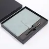 Set de Cuaderno con Hebilla A5 Spot del Fabricante Bloc de Notas de Imitación de Cuero para Negocios Bolígrafo para Firmar Caja de Regalo Caja Vacía para Cuaderno