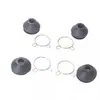 Accesorios para Kart de Cuatro Ruedas Cubierta de Cabeza de Bola Basculante de Motocicleta Atv Bull Cubierta de Goma Antipolvo para Suspensión