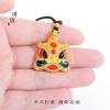 Acessórios DIY de ouro vietnamita de longa data cor esmaltada pingente de leão da sorte dança do leão colar corrente de suéter mulheres
