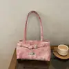 Tendência de moda coreana para o trabalho 2026 nova moda fivela de cinto simples design retrô moderno bolsa de ombro única bolsa de axila