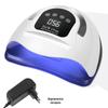 Lâmpada de Unha de Alta Potência X16, Máquina de Fototerapia de Unhas com Sensor Inteligente, Lâmpada de Cura para Gel UV, Lâmpada de Unha LED de Secagem Rápida