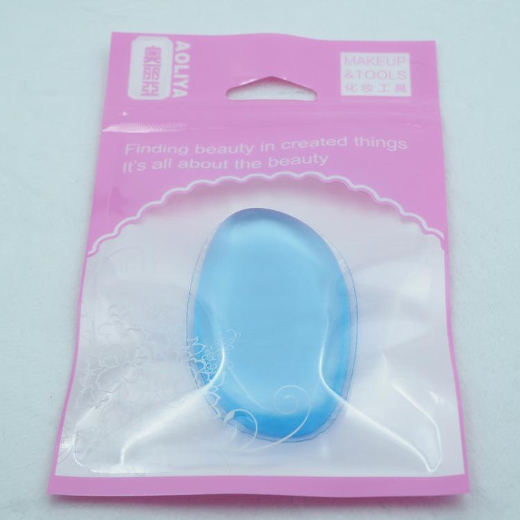 硅胶粉扑彩色次袋装4