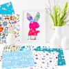 12 por Pacote Dia do Enfermeiro Enfermeira Doutor Cartão Criativo Papel Decorativo para Diário Material de Scrapbook Papel de Fundo