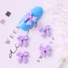 Atacado Ponta de Dedo Fosca Borboleta Popular Laço Embossado Manicure Diamante Laço de Resina Laço de Borboleta Fita Decorativa Temu Diamante Decorativo 3D