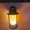 Lámpara de queroseno portátil para Halloween, luz nocturna LED colorida, accesorios decorativos, productos para festivales fantasmas