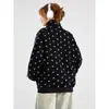 Cárdigan exterior estilo celebridad, chaqueta de primavera y otoño con estampado de estrellas de tendencia americana, estilo pareja, top para hombre, prenda exterior para mujer