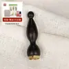 Palo de Masaje Ojo de Loto Pequeño de Sándalo Verde, Masajeador Facial de Cuerno, Palo para Estirar Tendones, Cuidado de la Piel con Puntos de Acupuntura, Solo para Mujeres