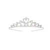 Niños y Niñas Princesa Corona Simple Linda Diadema Bebé Festival Actuación Accesorios para el Cabello Corona de Cumpleaños Corona para Pastel
