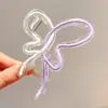 Pinza para el pelo grande de lunares estilo coreano para cabello grueso, pinza de tiburón dulce y elegante para la parte trasera de la cabeza, accesorio para el cabello de alta gama y exquisito