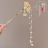 Nuevo Pasador de Alta Gama Estilo Chinoiserie para Mujer, Pasador con Borla Estilo Antiguo, Pasador Exquisito de Nicho para Recogidos, Accesorio para el Cabello Estilo Cool
