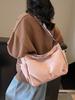 Bolso Cruzado Estudiante Clase Nueva Colección Primavera Verano 2026 para Mujer, Bolso Tote Versátil de Moda Casual Tela Oxford