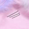 Venta al por mayor de fábrica barra redonda de acero inoxidable 304 barra cuadrada anillo para soldar aretes gancho para aretes colgante para aretes accesorios de joyería diy