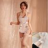 Lencería Sexy Linda Sirvienta Delantal Desnudo Uniforme Tentador Sexy Mujer de Limpieza Deseo Puro para traje Juego de Rol