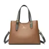 Bolso de Mano Grande con Textura de Estilo Nuevo para Mujer, Bolso Sencillo y Versátil para Mujer, Regalo para Madre para el Trabajo, Bolso de Hombro Cruzado