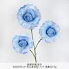 3 Cabezas de Rosas Artificiales con Pétalos que se Levantan para Arreglos Florales de Salón de Bodas, Decoración de Hotel, Muros de Rosas en Cascada de Moda, Flores Falsas