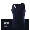 Camiseta sem Costura de Seda Gelada Masculina Camiseta de Verão Masculina Moletom Colete de Ombro Largo Juventude Esportes Obstáculo Sem Mangas Roupa Íntima