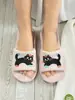 Suministro Directo de Fábrica Comercio Exterior Nuevas Pantuflas de Gato de Dibujos Animados para Mujer Primavera, Verano, Otoño e Invierno Uso en Interiores Hogar Antideslizantes Venta al por Mayor