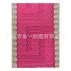 En stock, cinta de jacquard de poliéster de 5 cm de ancho con borde de bloqueo, laberinto grande, estilo étnico, cinta tejida, caja, bolso, cinturón con acabado ecológico.