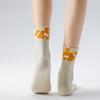 Calcetines Lindos de Gato de Dibujos Animados para Mujer, Ropa de Exterior de Verano, Calcetines Largos de Media Pantorrilla Originales Estilo Japonés Ins