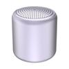 2024 Transfronterizo Nuevo Macarrón Metal Pequeño Audio Regalo Mini Bluetooth Redondo Subwoofer Conveniente para Uso en Exteriores