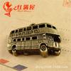 A3811 dois- cor opcional retro bus pingente europeu e americano popular diy jóias acessórios atacado 40/bag