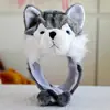 Gorros de Animales de Peluche para Niños y Adultos, Accesorios de Dibujos Animados para Actuaciones de Jardín de Infancia entre Padres e Hijos, Cubrecabezas