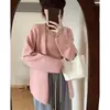 Conjunto de dos piezas de cárdigan de punto suave y holgado estilo coreano y camiseta, nuevo suéter suave, cómodo y moderno para otoño e invierno