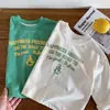 Ropa elegante para niños estilo japonés, camiseta de manga larga para niños, nueva ropa de otoño de moda para niños, tops para niños, camisetas básicas para niñas, a la moda