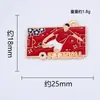 Pulseras y Broches de Jugador de Fútbol del Equipo Chino DIY, Venta Directa de Fábrica Transfronteriza, Accesorios de Joyería, Se Pueden Mezclar y Vender al por Mayor