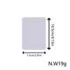Venta al por mayor del fabricante Imanes para refrigerador en blanco para transferencia de calor Suministros para manualidades DIY Pegatinas de regalo Puerta de refrigerador Estilo simple