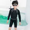 Traje de baño dividido para niños, bañador para bebés, traje de baño de aguas termales, traje de baño de playa para niños grandes