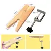 Soporte de Mesa de Madera con Clip para Mesa de Metalurgia, Joyería, Fabricación de Moldes, Pulido, Modificación, Herramienta para Trabajar el Oro, Mesa Soporte de Molde Kung Fu, No Requiere Taladrar