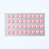 Pegatinas Brillantes de Rhinestone Acrílico con Forma de Corazón de 36 Piezas de 12 mm para Decoración de Álbumes de Fotos DIY para Niños