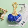 Estilo Antigo Flor de Lótus Estilo Nacional Saquinho Bolsa Vazia Bolsa para Sachê DIY Pingente para Carro Bolsa de Palácio Borla Retrô Bolsa da Sorte