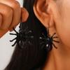 Nuevos pendientes colgantes de araña murciélago de estilo gótico, joyería oscura personalizada para damas, pendientes personalizados de Halloween al por mayor