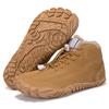 Sapatos de Cano Alto de Algodão para Montanhismo, Sapatos de Caminhada Masculinos, Botas de Neve de Algodão, Sapatos de Caminhada com Plus Veludo, Sapatos Masculinos, Quentes, Antiderrapantes, Impermeáveis