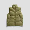 Chaleco jacket de invierno para hombre, chaleco acolchado de algodón grueso sin mangas de moda estilo coreano, chaleco cálido para hombre, moderno