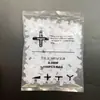 Tarjeta Cruzada para Azulejo Cruz de Azulejo 23mm Herramienta Niveladora Cruz para Colocar Azulejos Tarjeta de Cruce de Junta Tarjeta de Espacio