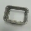 Capa quadrada de metal fundido em branco sílica sol fundição de precisão fundição de cera perdida resistência negócio