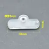 Bloque de Fijación de Plástico Deslizante para Cabina de Ducha Accesorios para Puertas Correderas Tope de Puerta de Cristal para Baño Bloque Anticolisión Yamagata